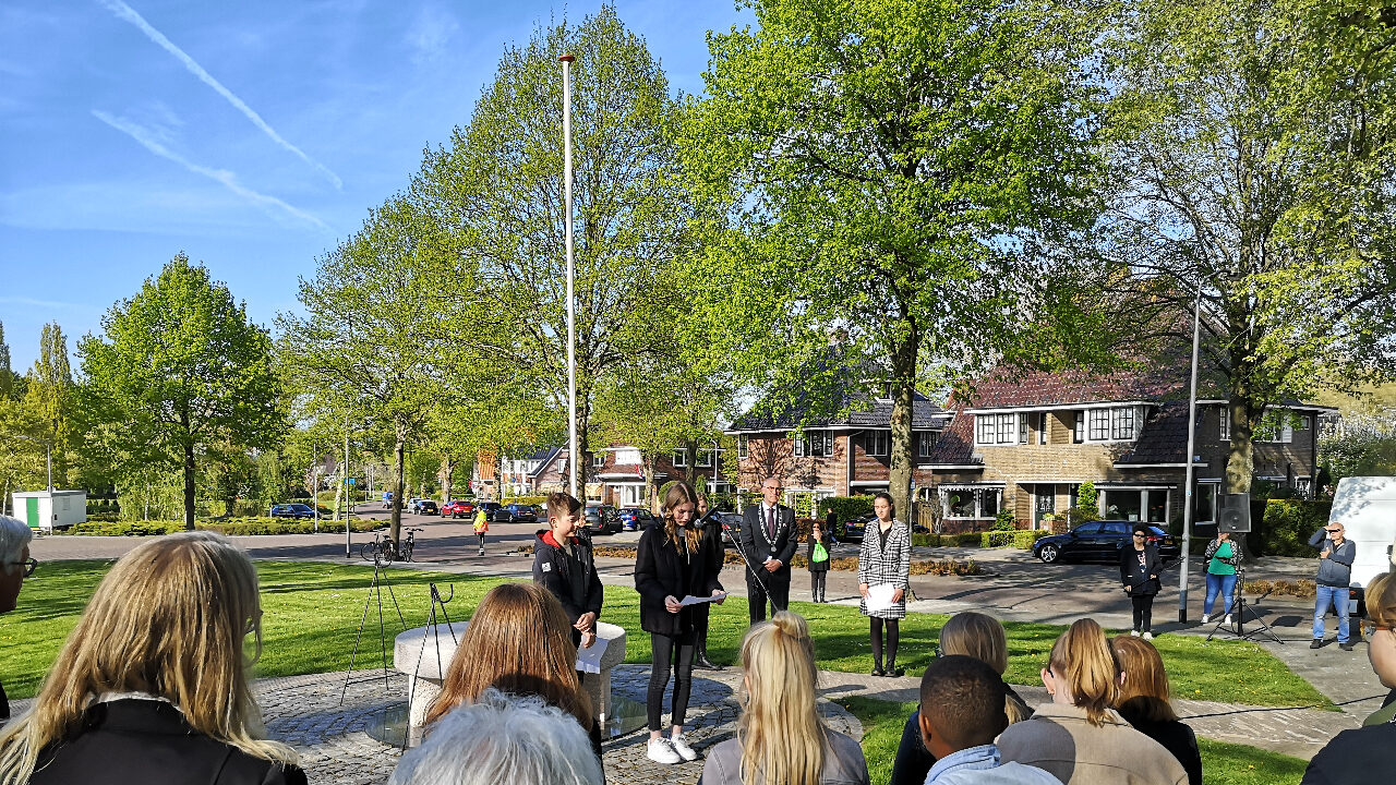 Dodenherdenking Hoogezand 2022 Aletta 2