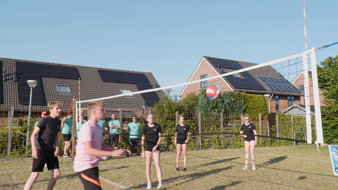 Sfeervolle Volleybaltoernooi Froombosch