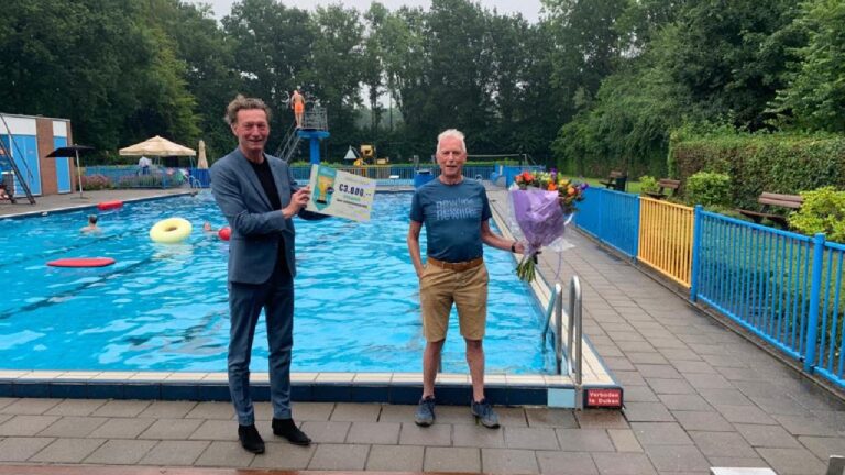 zwembad De kolk in Meeden