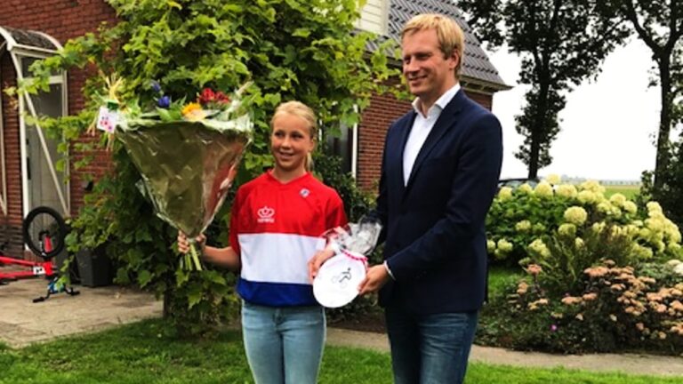 Charlotte BMX en Eric Drenth TV