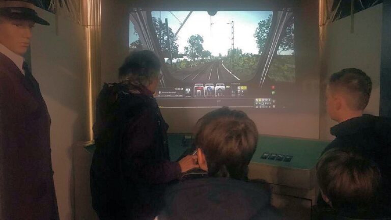 spoorwegmuseum zuidbroek simulator TV