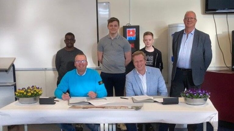 bouw ondertekening rutger koplandschool tv