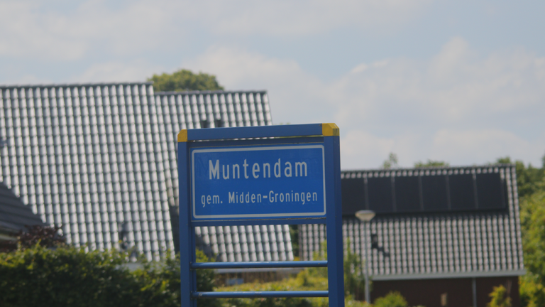 Muntendam dorpsbord 1