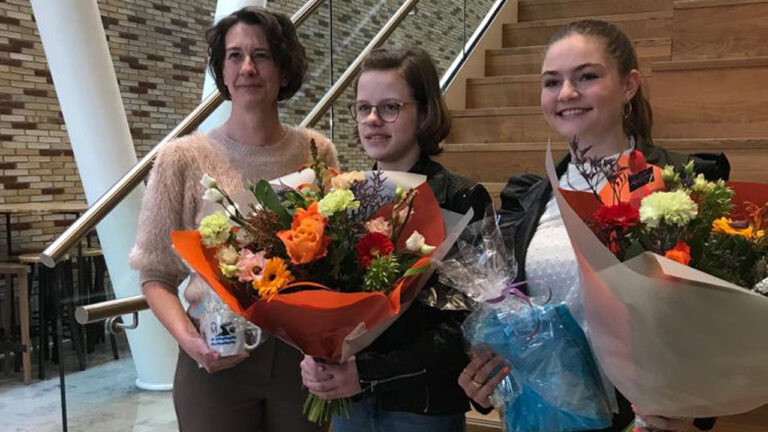 Huldiging kampioenen junioren