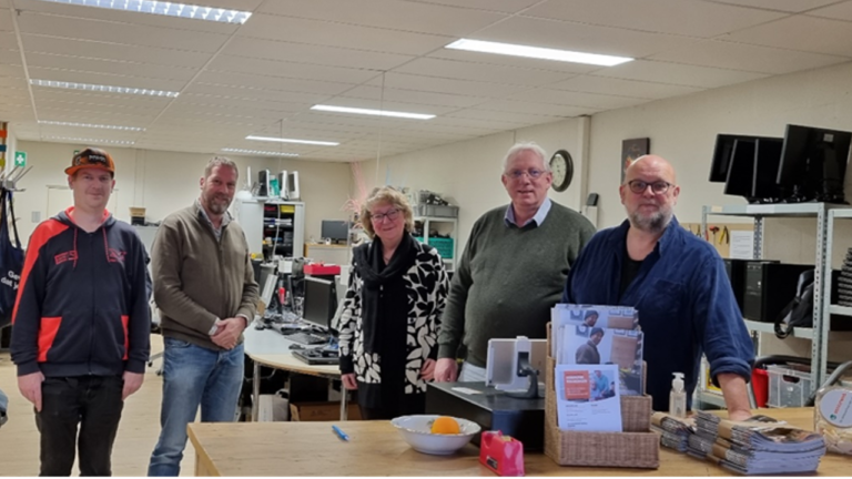 PvdA bezoekt DIG 50 TV