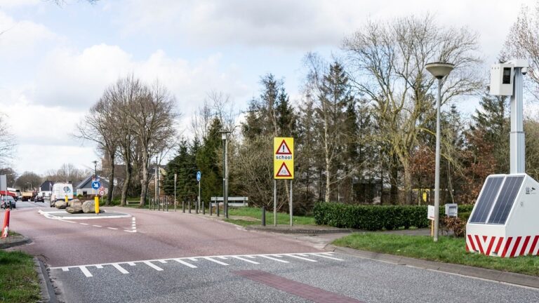 flitspaal bij kropswolde TV