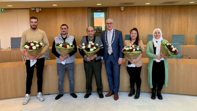 Vijf nieuwe Nederlanders