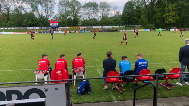 v.v. Hoogezand wedstrijd