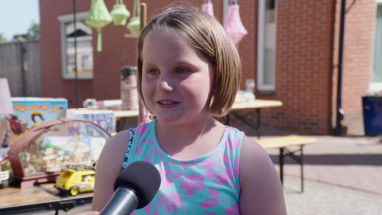 Lotte, deelneemster garagesale