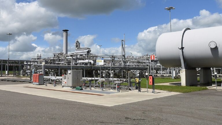 gaswinningslocatie bij Kolham foto provincie groningen TV