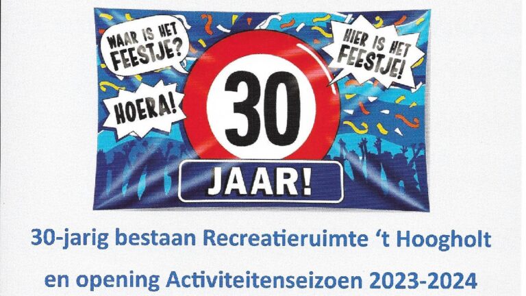 30 jarig bestaan t hoogholt TV