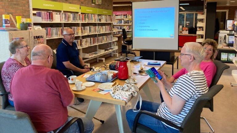 Cursus DigiSterker in Bieb Hoogezand TV