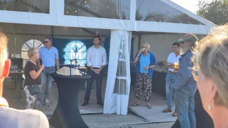 Kade versterking steendam tjuchem foto 2 waterschap Hunze en aas TV