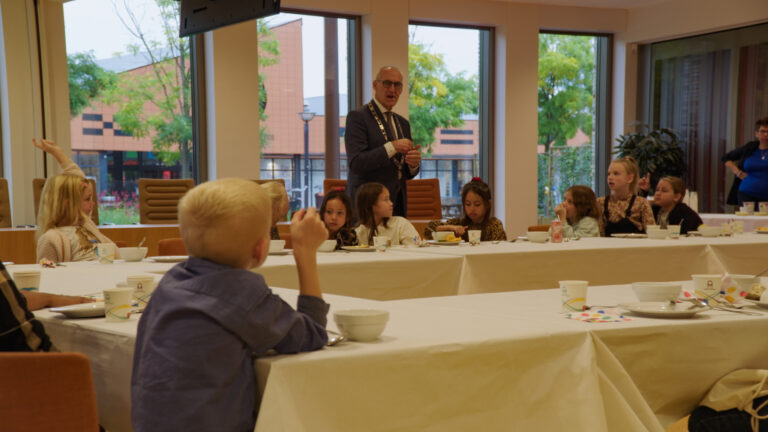 Burgemeester ontbijt