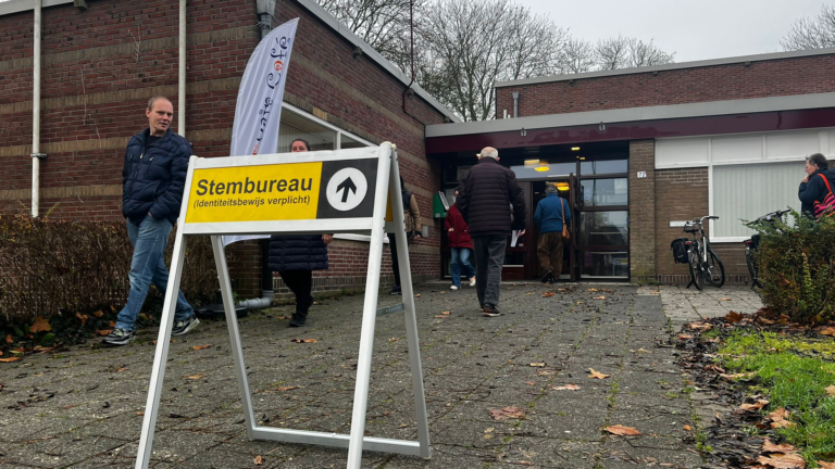 Verkiezingen in Midden Groningen bord 2023 02