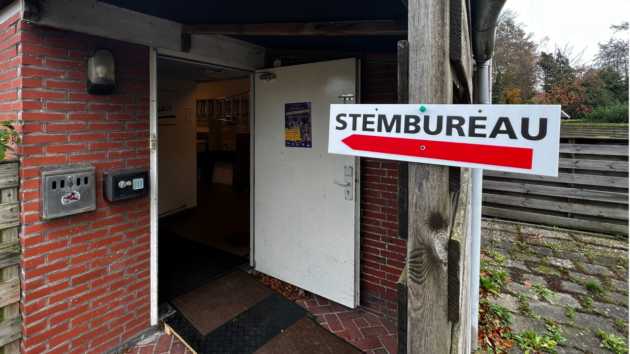 Verkiezingen landelijk stembureau Zuidbroek TV