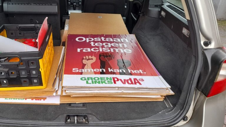 bord groenlinks pvda TV 2