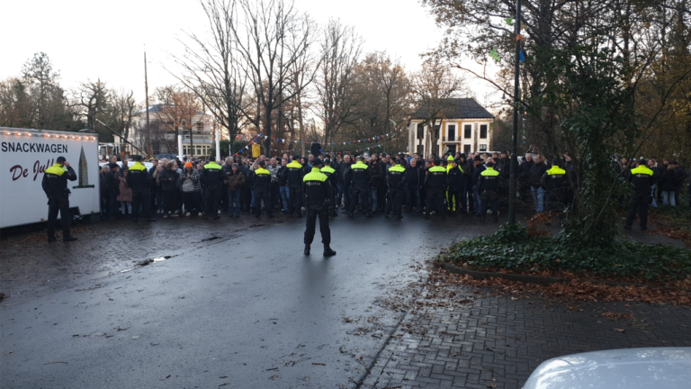 kick out zwarte piet Slochteren 2023 nov 2