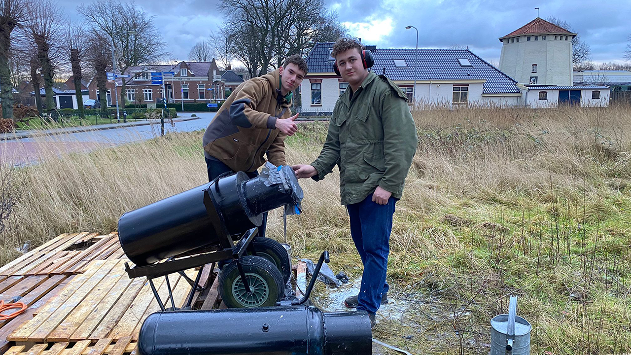 Traditie leeft voort, carbitschieten