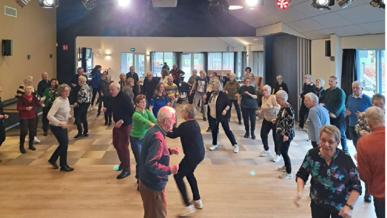 60 party in de Ruyten Froombosch TV