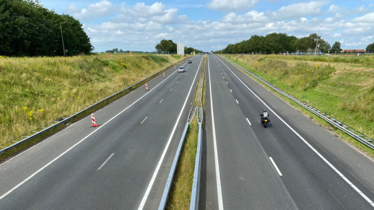 A7 bij Zuidbroek