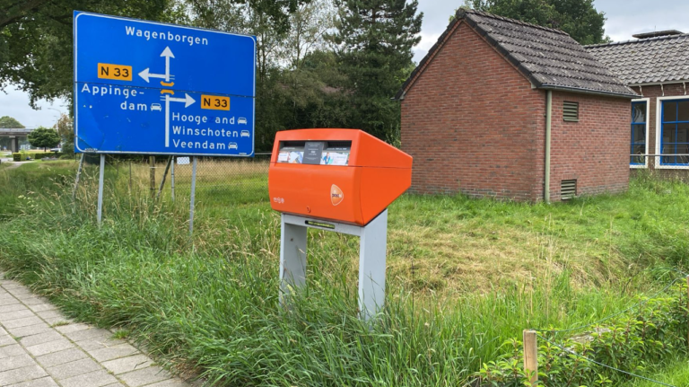 Brievenbus Oudeweg Siddeburen verdwijnt