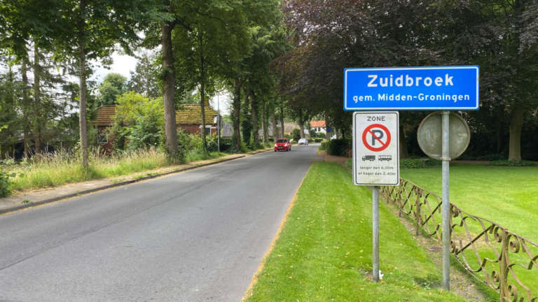 Zuidbroek bord