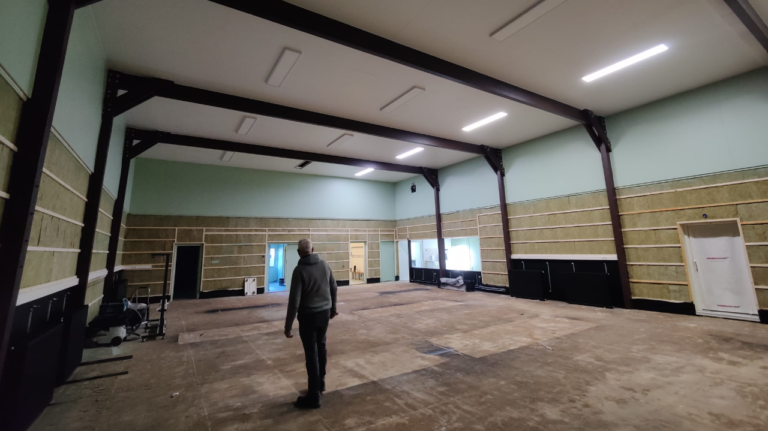 Versterking sporthal Velemansdroom Tjuchem