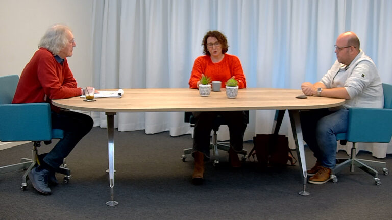 Marjolijn Vulpes (VVD) en Hendrik Loots (GB)