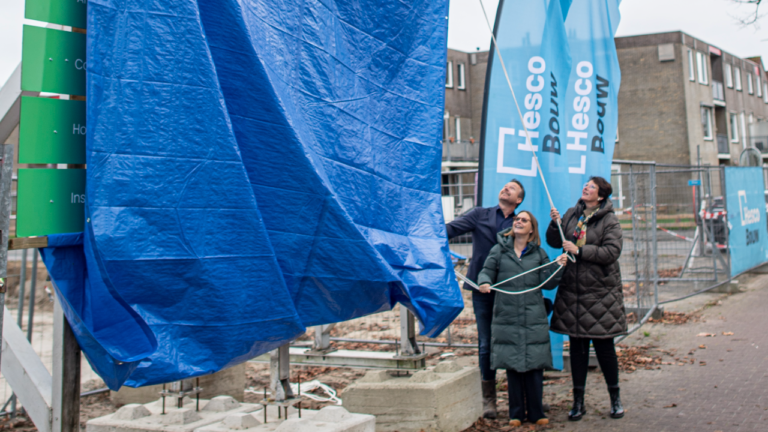 Start nieuwbouw aan de Winkelhoek in Hoogezand