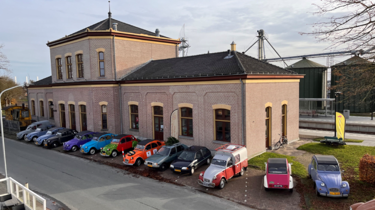 Lelijke eendjes bij museum Zuidbroek