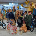 fietsenactie van de Speelgoedbank Amalia