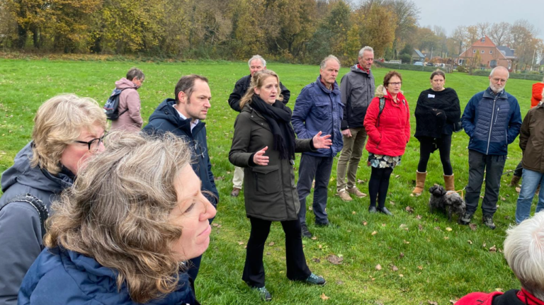 Werkbezoek raad Harkstede, Scharmer