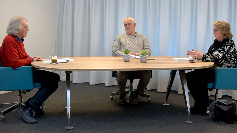 Thea v/d Veen en Jan Velthuis op RTV Midden-Groningen