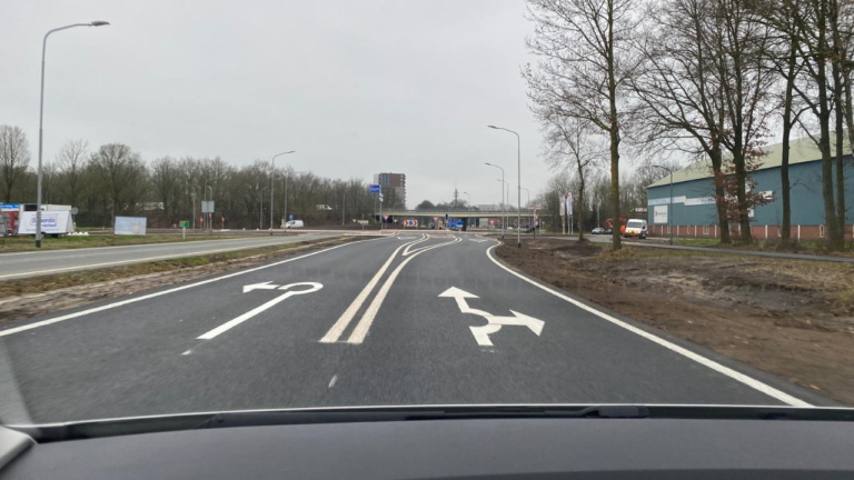 Noordelijke rotonde Hoogezand open