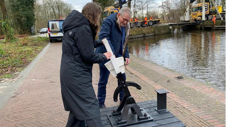 Gedeputeerde Top en wethouder Ploeger