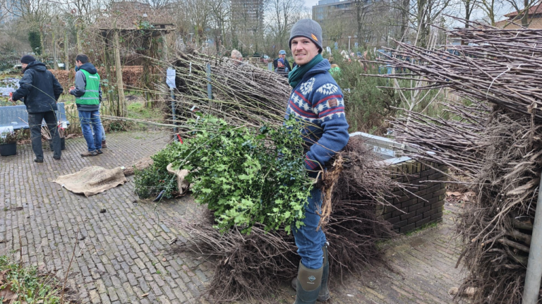 eer Bomen Nu deelt zaailingen uit