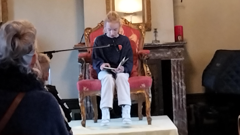 Noa voorleeswedstrijd