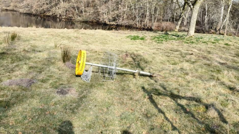 Vernielingen op discgolfbaan in Hoogezand