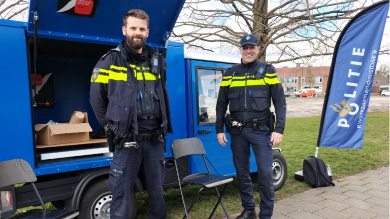 bakje koffie wijkagent