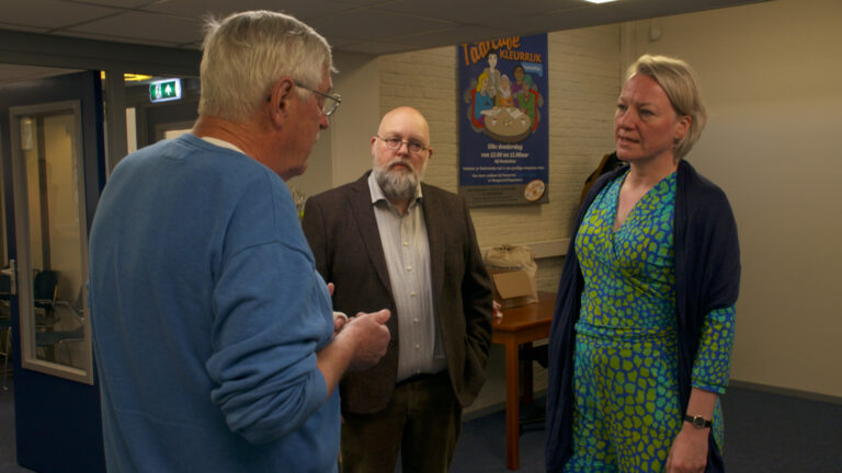 Burgemeester van Lente, Humanitas bezoek