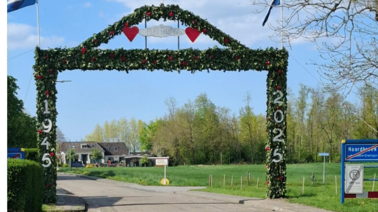 Ereboog Noordbroek 5 mei