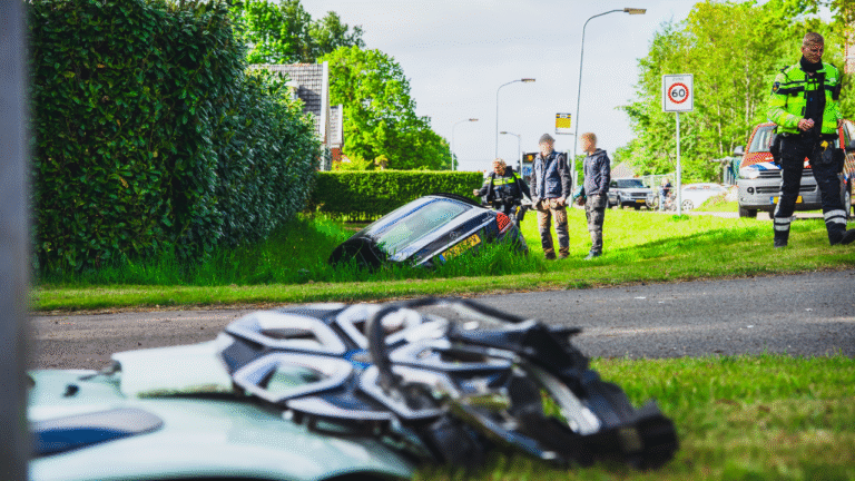 Ongeval op Leentjerweg, Oudeweg buiten Siddeburen