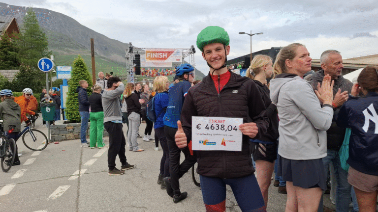 Ties te Braake met de cheque