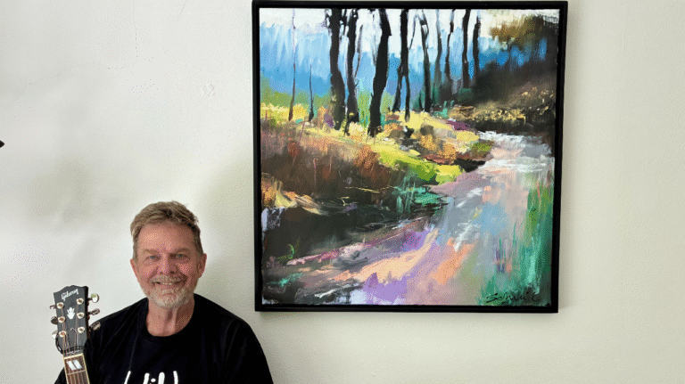 persfoto MGN - Pete Bregman voor schilderij De steile wand