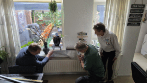 3000e bezoek van de Klusbus