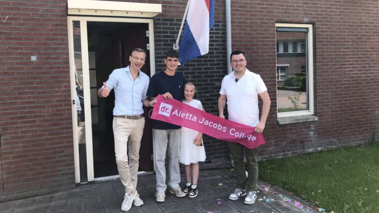 Vlag, geslaagd, examen