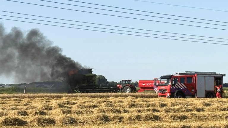 Brand in combine, Daaleweg in Tripscompagnie