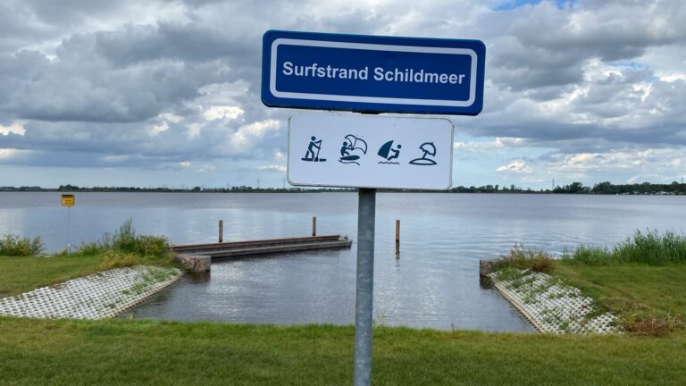 Nieuw surfstrand bij Schildmeer, Steendam