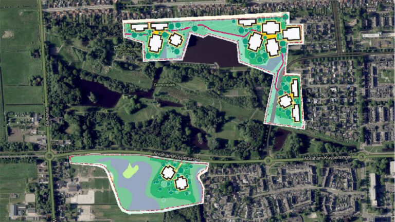 HoogezandSappemeer - Plankaart 1 - Nieuwe Woningen Gorecht-West en WoldwijckZuid